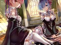 爱蜜丽雅,拉姆雷姆,从零开始的异世界生活 moe.005.