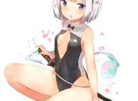 二次元开胸泳衣美少女福利图