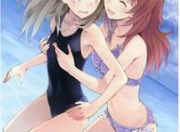 二次元海边福利满满美少女绅士图