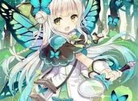 蝴蝶 少女 可爱 二次元 )大喵里里