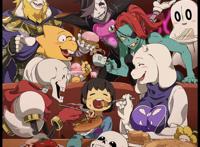 传说之下[undertale]美图图集 frisk and chara 第一期