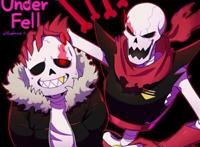 undertaleau——underfell(sans&papyrus)