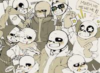 undertaleau sans们!