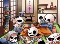 undertaleau undertaleau——sans们静修(这叫静修吗?)