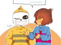 undertale——frisk&sans 4.