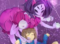 【undertale】传说之下精美人物图包 (muffet&frisk篇