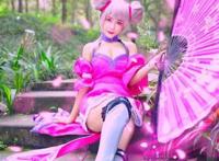 王者荣耀cos小乔:这个小乔眼妆好看