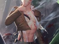 进击の巨人# #利威尔# [画师:penguinfrontier id=2400681 侵删] 之