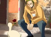 哈哈,可爱的索罗 #海贼王