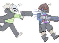 undertale——asriel&frisk