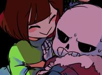 undertale18  chara rlue34 同人图包欣赏