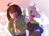 undertaleau——storyshift(chara&asriel)