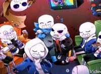 传说之下:你认识这几个光头小sans吗?真是太可爱了