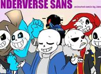 (短片)传说之下—(同人au)underverse sans