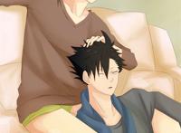 「黑x月」/「奶茶君」のイラスト [pixiv]