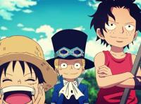 海贼王:萨博跟艾斯路飞三兄弟