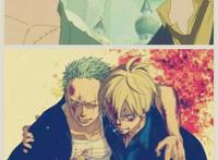 山治与索隆并肩