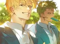 推特画手ルナ( twi：nori31291404)索香的插画 真的好治愈