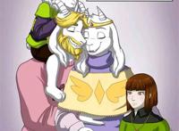 undertale羊妈去衣没有贴码同人图集