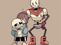 undertale——sans&frisk&papyrus