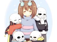 undertale——frisk与sans们