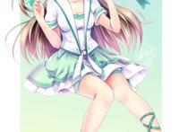 『在桜花季漫步』「pixiv」 画师:樱野露@c88日曜日东セ18a