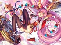 二次元卡牌手游立绘