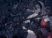 fate系列 白贞x黑贞精美壁纸