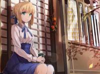 吾王呆毛,脱下战服也很帅