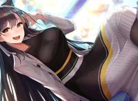 爆乳娘邀你共浴福利满满的二次元桌面壁纸