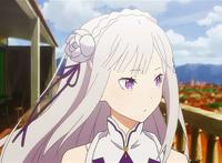 《re从零开始的异世界生活》爱蜜莉雅 艾米莉娅 动漫 二次元 自截