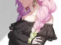 壁纸人物档案—《鬼灭之刃》甘露寺蜜璃