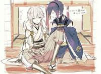 刀剑乱舞 三日鹤 刀剑男士,语言什么的都不需要了!侵删の