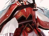 插画#月下孤骨裹红衣#原创团队#刀剑乱舞#和泉守兼定