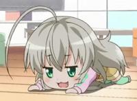 一张奈亚子的萌照当qq头像 狠萌很萌的