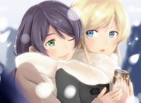 动漫人气女主绚濑绘里手机壁纸