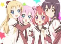 摇曳百合女主角一张表情图片