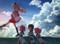 动漫壁纸杂图--摇曳百合