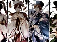 黑塔利亚 aph axis powers- hetalia 日/本 南意/大/利 北意/大/利 英