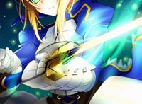 骑士王saber 插画 动漫 吾王 fatefateシリーズの fate/zero fate