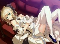 fate/zero[命运之夜-零] saberlily 纯白骑士 p站 