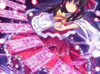 东方project-博丽灵梦二次元插画