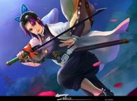 鬼灭之刃原画-蝴蝶忍 鬼灭之刃原画-蝴蝶忍