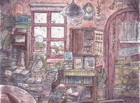 日本插画师mina kawai作品.