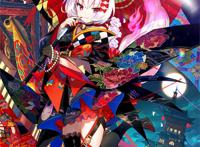 日本画师藤原.背景色彩靓丽 日本画师藤原.背景色彩靓丽