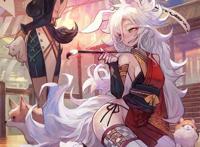 日本插画师 lack 人物插画