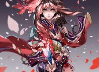 阴阳师 神乐 画师: vardan 本作品pixiv id=60955089