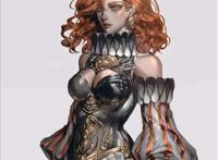 风格迥异的贵族女子韩国画师——Kallisto作品欣赏