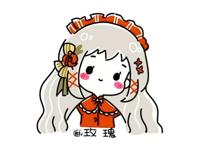 花朵拟人简笔画