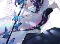 p站搬运:二次元壁纸━━鬼灭之刃蝴蝶忍